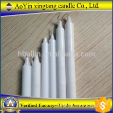 white church candle packed in cellophane 8613126126515